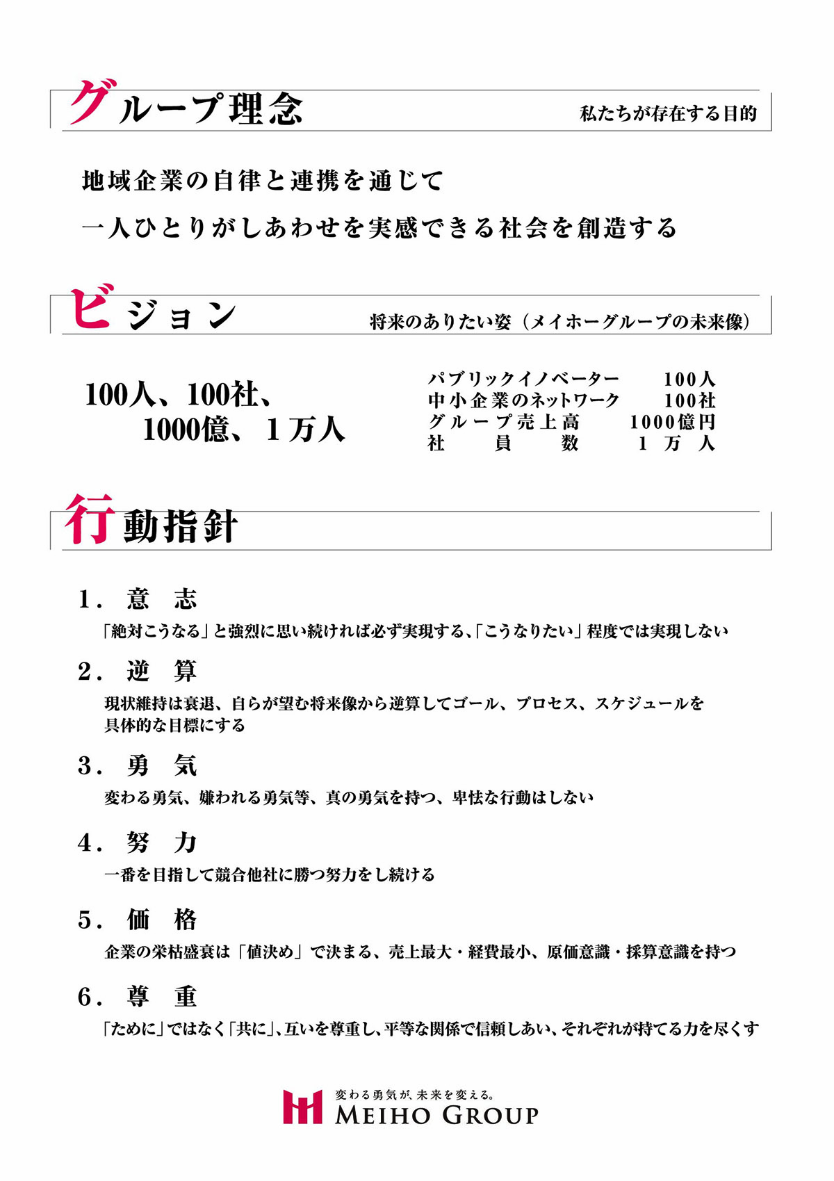 グループ理念画像